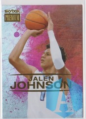 JALEN JOHNSON 2021 SKYBOX METAL UNIVERSE CHAMPIONS PREMIUM S-33 HAWKS